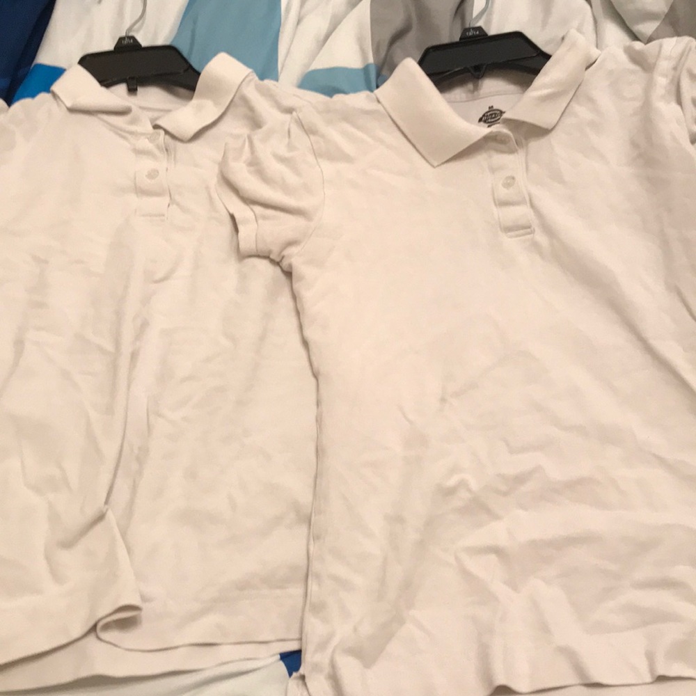 Dickies // White Girl Uniform polo Shirts